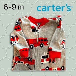 ❄️👍*GUC* CARTER’S | 6 m| Baby Warm Sleeper- Firefighters 🚒- Polyester